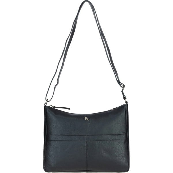 'Highgate' Real Leather Shoulder Bag: AJ4