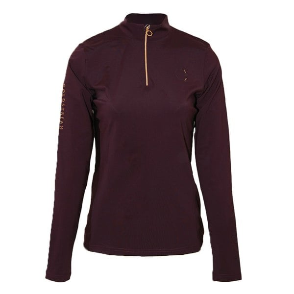 Coldstream Womens Ednam Base Layer Top - Mulberry Purple