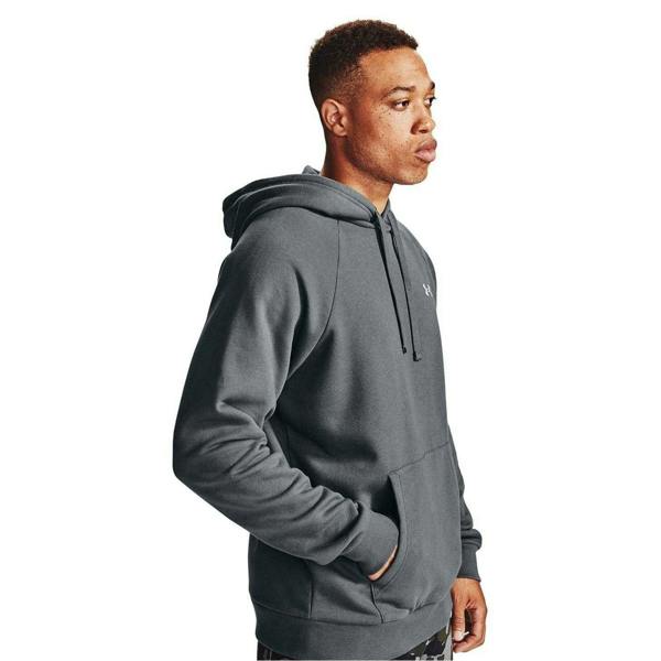 Under Armour Mens Fleece Hoodie - Frost Gray - 