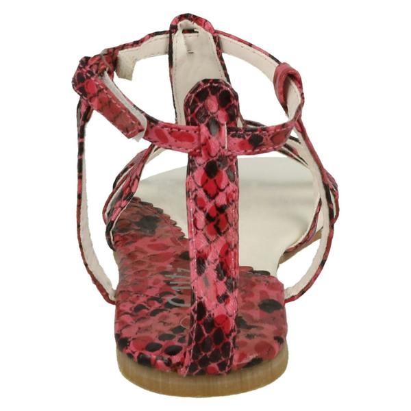 Cutie Girls Cutie Snake Print Gladiator Sandal