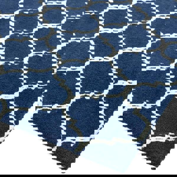 Asiatic Albany Ogee Blue Rug