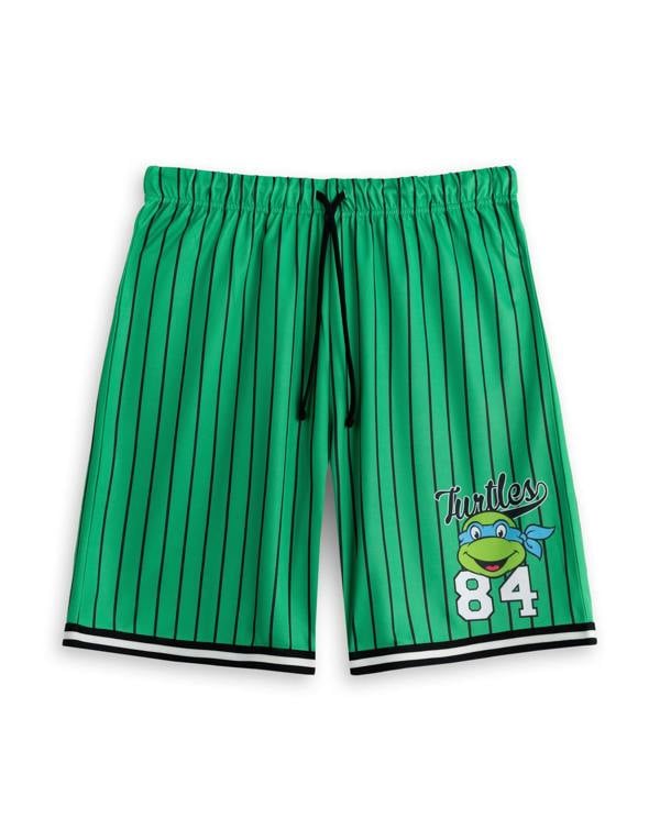 Vanilla Underground Teenage Mutant Ninja Turtles Mens Green Sewers Of N.Y.C 2 Piece Basketball Set