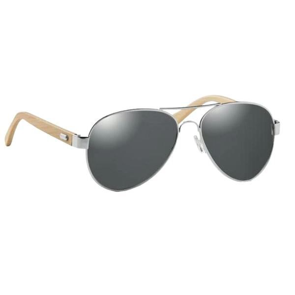 MidOcean Unisex Adult Honiara Bamboo Sunglasses - Black - 