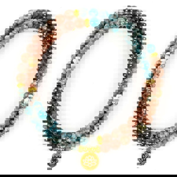 Myga Essence Mala Bead Necklace