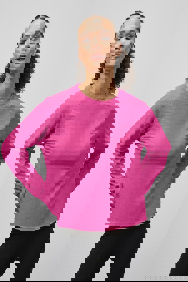 ENORSIA Raw Edge Sweatshirt