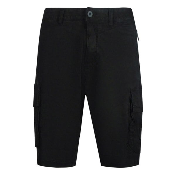 Lyle & Scott Black Cargo Shorts W28