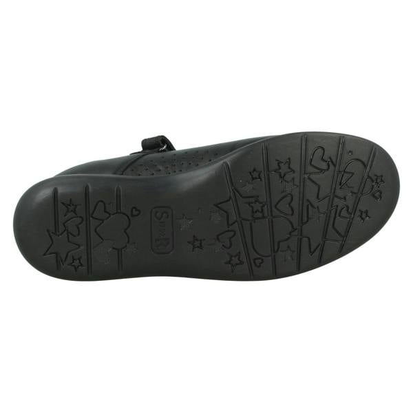 Start-rite Girls Start-Rite Heart-Bow School Shoes Glisten