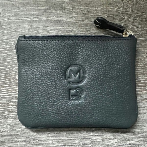 Mala Leather The Meowfia Cats Leather RFID Coin & Card Purse