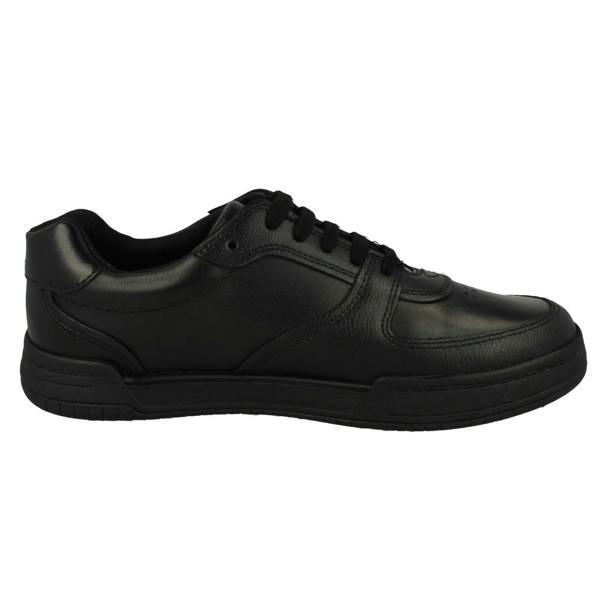Clarks Senior Boys Clarks Relaxed Style Lace Up School Shoes Fawn Lay Y