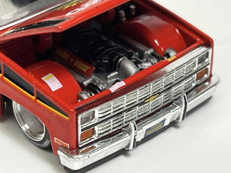 Mini GT Chevrolet Silverado Tamiya x Kaido House Clod Buster 1:64 Scale KHMG130