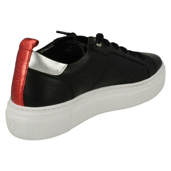 Bugatti Ladies Bugatti Casual Elasticated Lace Up Trainers 88301