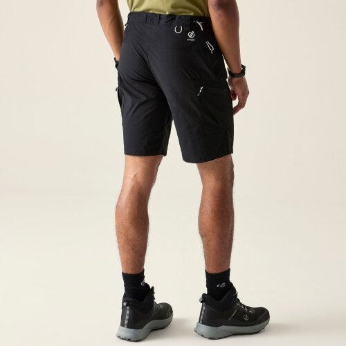 Dare 2B Mens Tuned In II Multi Pocket Walking Shorts - Black