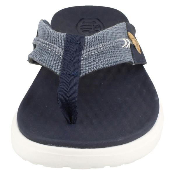 HEYDUDE Mens Hey Dude Casual Toe Post/Flip Flop  Finn Flip Braided