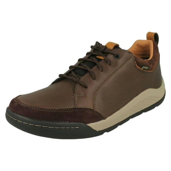 Clarks Mens Clarks Casual Gore-Tex Shoes Ashcombe Bay GTX