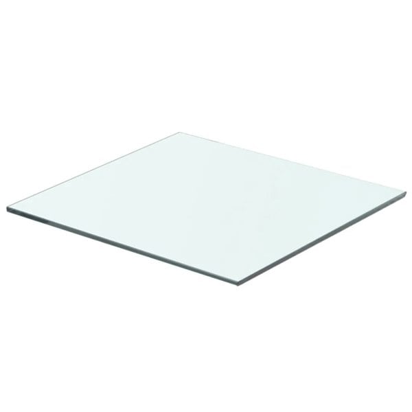 Berkfield Shelf Panel Glass Clear 40x30 cm