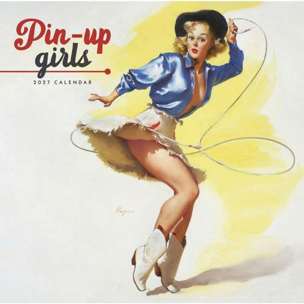 Pin-Up Girls Calendar 2027 (vintage glamour illustrations by Gil Elvgren)