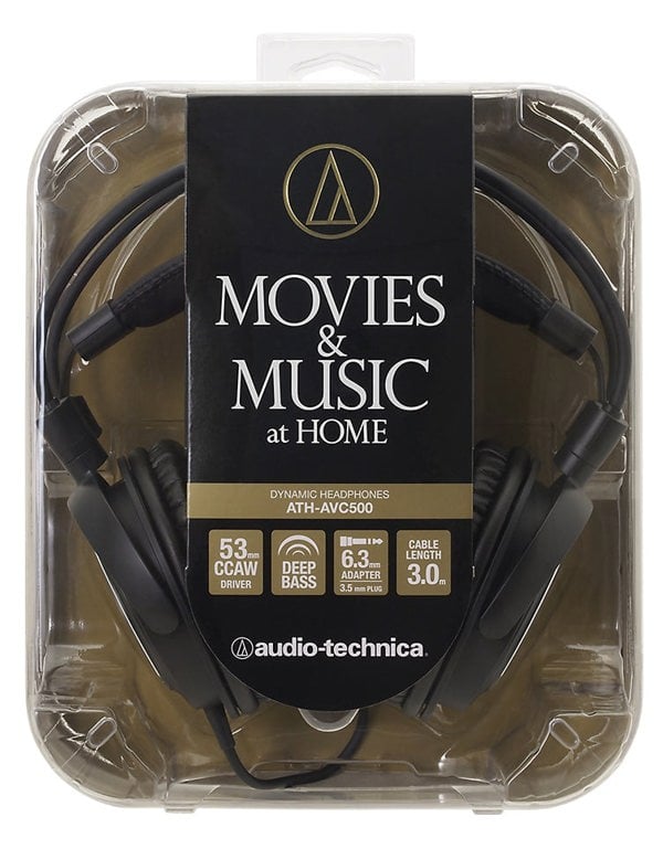 Audio Technica Audio-Technica ATH-AVC500 Closed-back Dynamic Headphones - Free Gift RRP £5!
