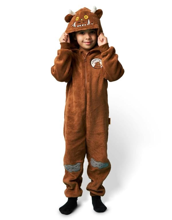 Vanilla Underground Gruffalo & Friends Unisex Kids Brown Character Onesie