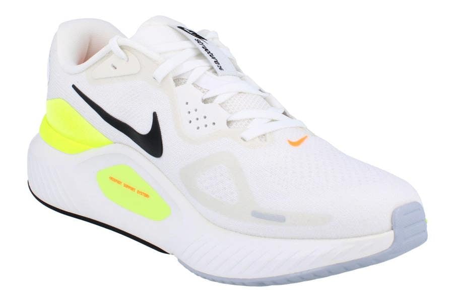 Nike Structure 26 Mens Running Trainers Hj1102 Shoes  103 - Summit White Black Volt 103 - Photo 3