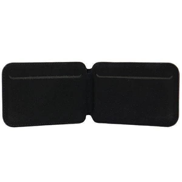 Audi Leather Wallet Card MagSafe Magnetic with Stand Black - AU-MSCH-GT-D3-BK