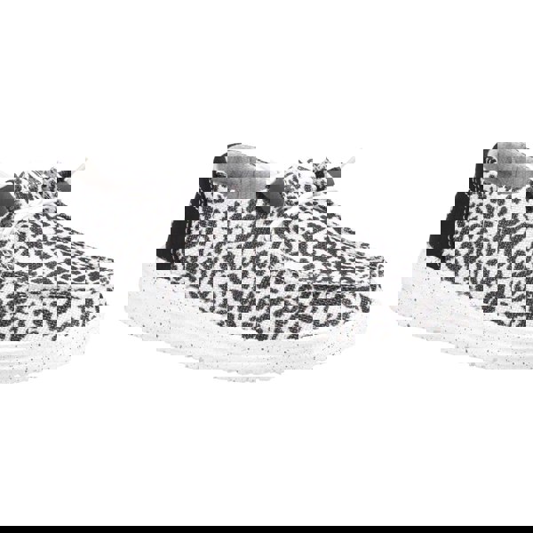 HEYDUDE Wendy Leopard Shoes - Black/Grey