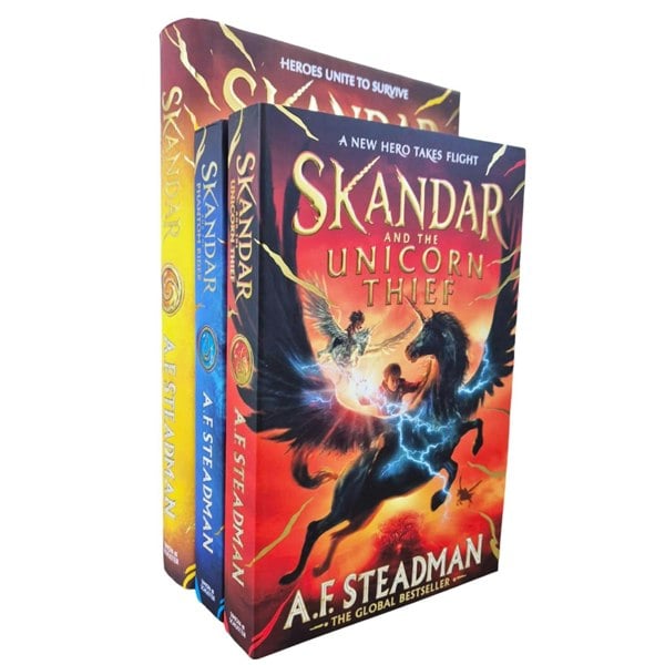 Skandar and the Chaos Trials, Skandar and the Unicorn Thief & Skandar and the Phantom Rider