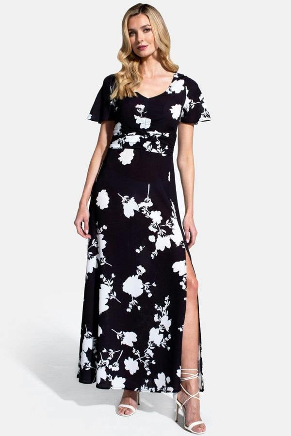 HotSquash Crepe Maxi Dress