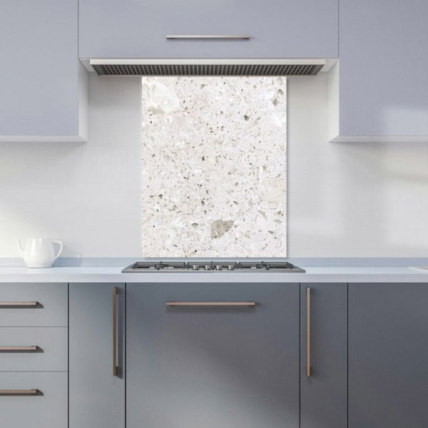 Warren Reed - Designer Off Grey Quartz Effect Kitchen Splashback