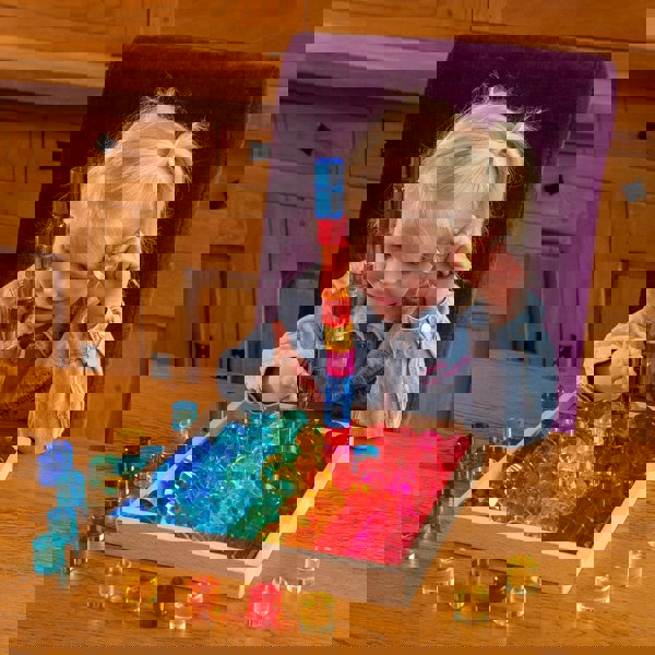 tickit Gem Circle Mirror Tray