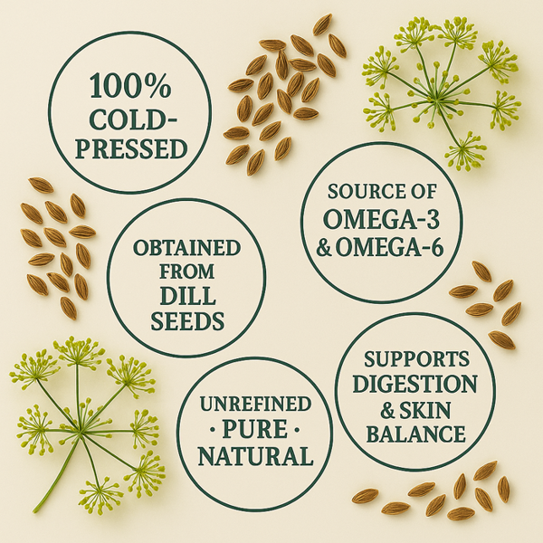 Ol'Vita Dill Oil | Cold Pressed | Unrefined