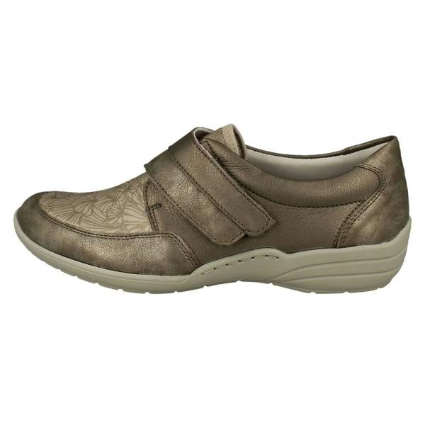 Remonte Ladies Remonte Hook And Loop Wide Fitting Shoes R7600