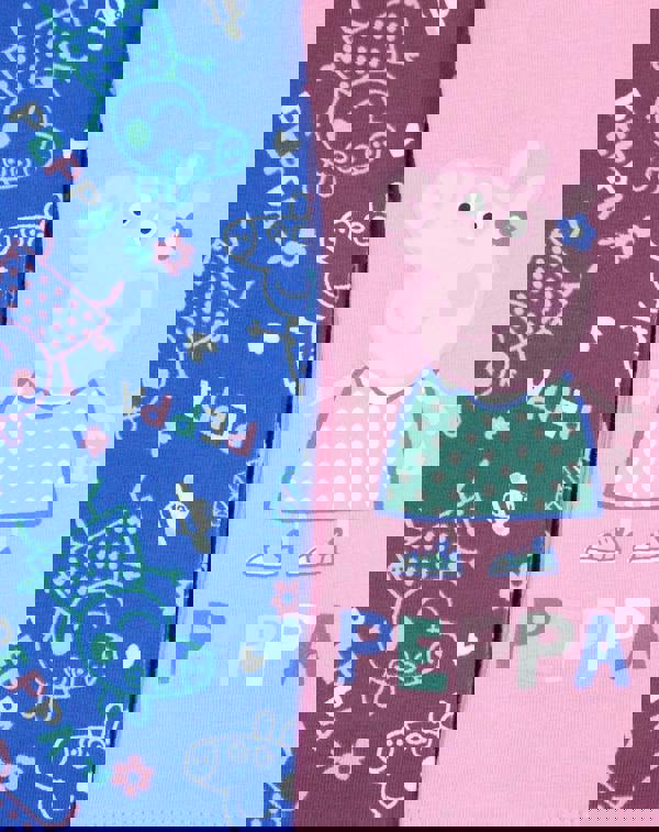 Peppa Pig Girls Pink Character Leggings