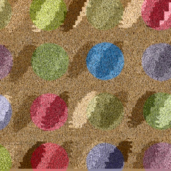 My Mat Printed Coir Spots