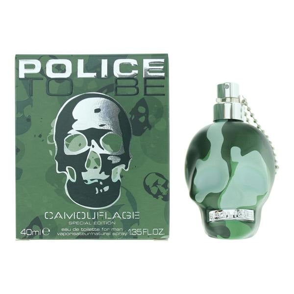 Police To Be Camouflage Mens Eau de Toilette 40ml Fragrance