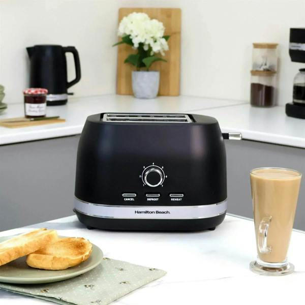 Hamilton Beach Ella Kettle & Toaster Set - Matte Black - Hamilton Beach UK