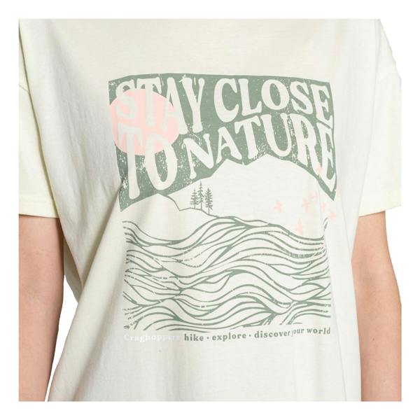 Craghoppers Womens/Ladies Yago Stay Close To Nature Short-Sleeved T-Shirt - Pear Drop - 
