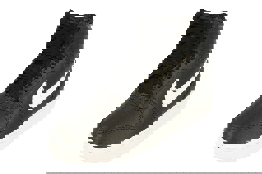 Nike Womens Ebernon Mid Trainers Aq1778  001 - Black White 001 - Photo 0