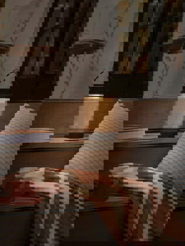 Nordlux Coupar Solar | Table lamp | Black