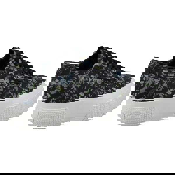 Superga 2750 Floral Print Women's Trainers - Dark Grey/Floral Print