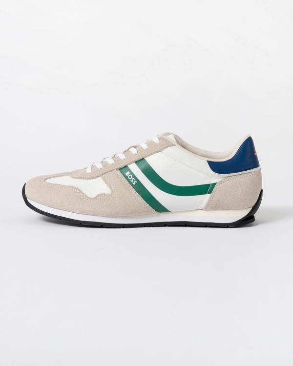 BOSS Orange Levon Runn Nymi Mens Trainers - Open White 123