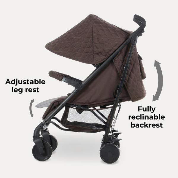 My Babiie MB51 Plus Stroller - Chocolate