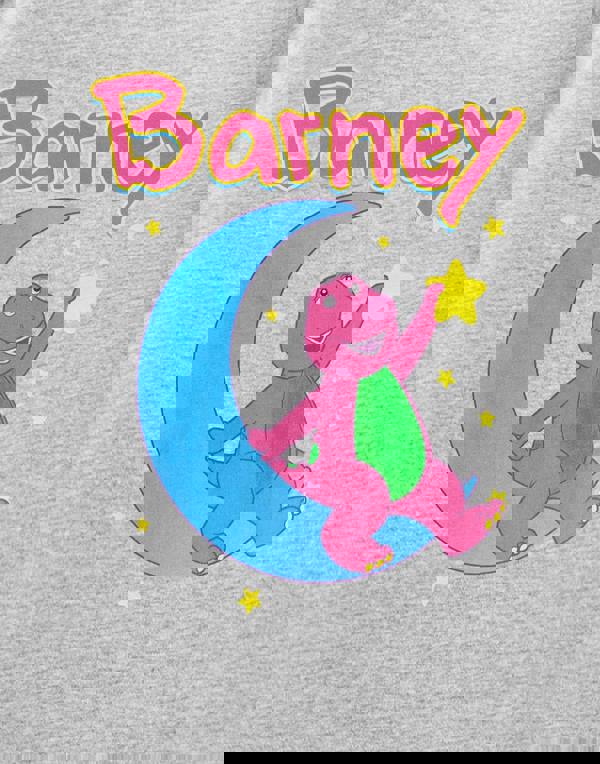 Barney Womens Grey Moon Short Sleeve Nightdress