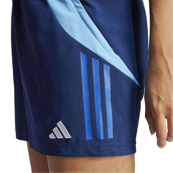 Adidas Womens/Ladies Tiro 24 Football Shorts - Navy Blue - 