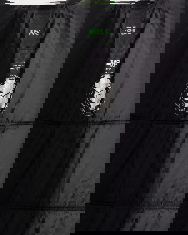 BOSS Green Hexatech Mens Parka - Black 001 - CHO - Designer Mens Parka Coats