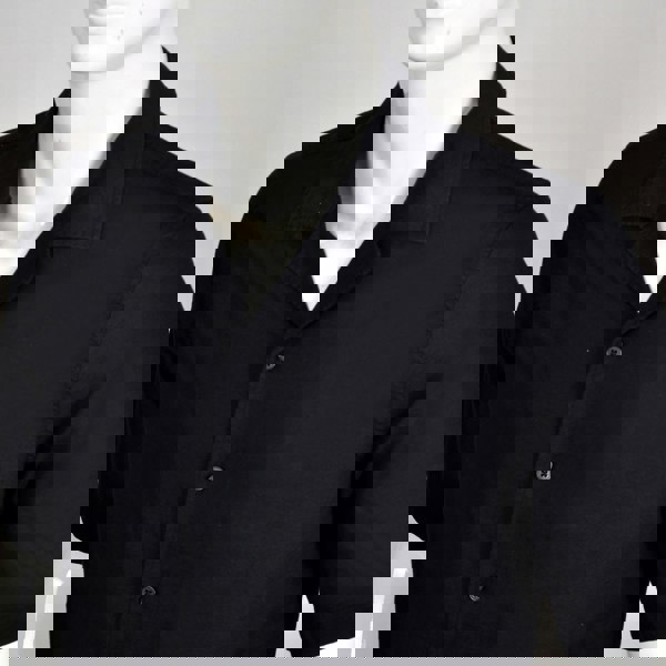 Hugo Linen Cuban Collar Shirt