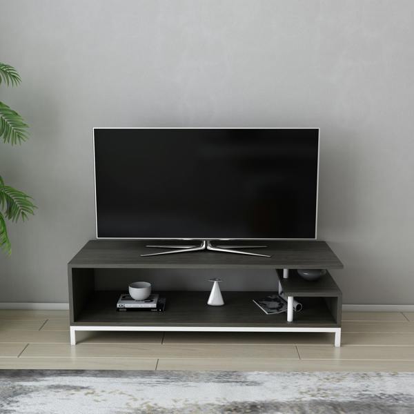Decorotika Reilly Modern Tv Stand TV Cabinet for TV's up to 55"