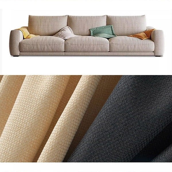Caleb Modern Two Seater, Three Seater, Four Seater Sofa, Cotton Linen-Rit Concept-Rit Concept