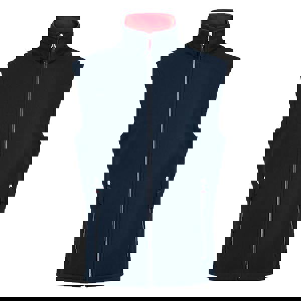 Regatta Professional Mens Softshell 2 Layer Body Warmer - Navy/Classic Red - 