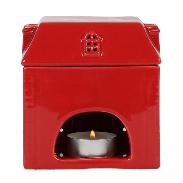 Serano Red Ceramic House Oil Burner