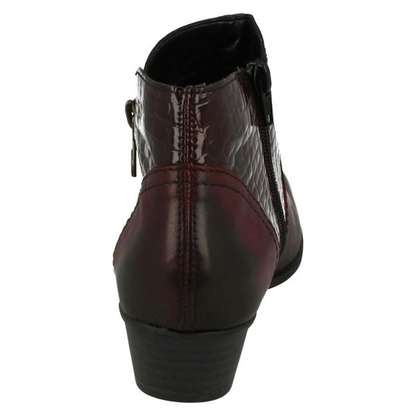 Remonte Ladies Remonte Heeled Ankle Boots D3574